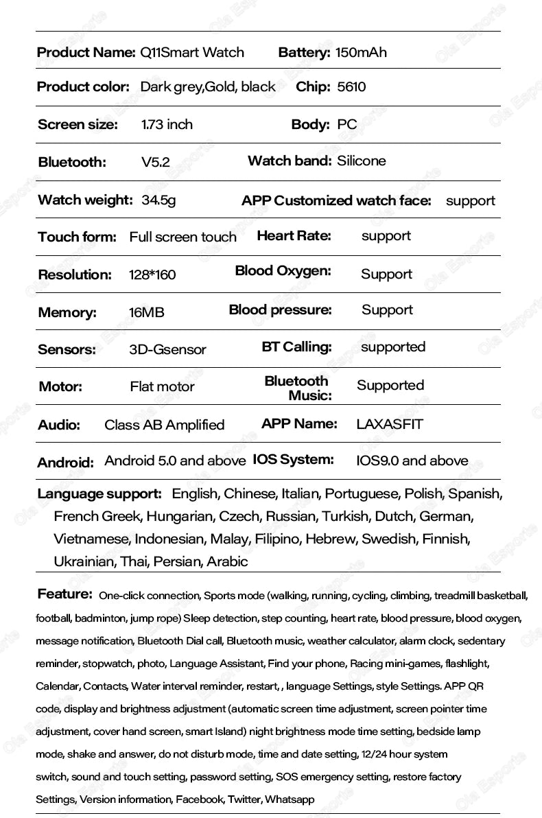 Relógio inteligente esportivo ao ar livre para huawei xiaomi Samsung 2025, relógios masculinos e femininos, fitness track, ECG + PGG, smartwatch com iluminação LED