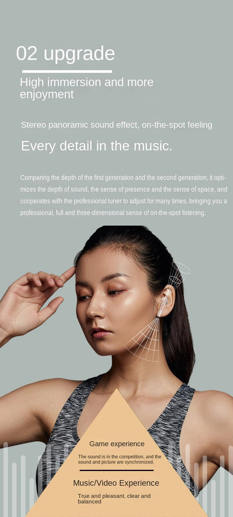 fone XIAOMI Bluetooth Headphones  Sports.